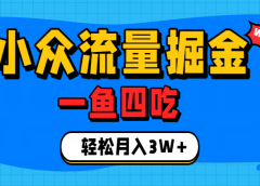 单身经济赛道，小众流量掘金，一个月轻松3W+